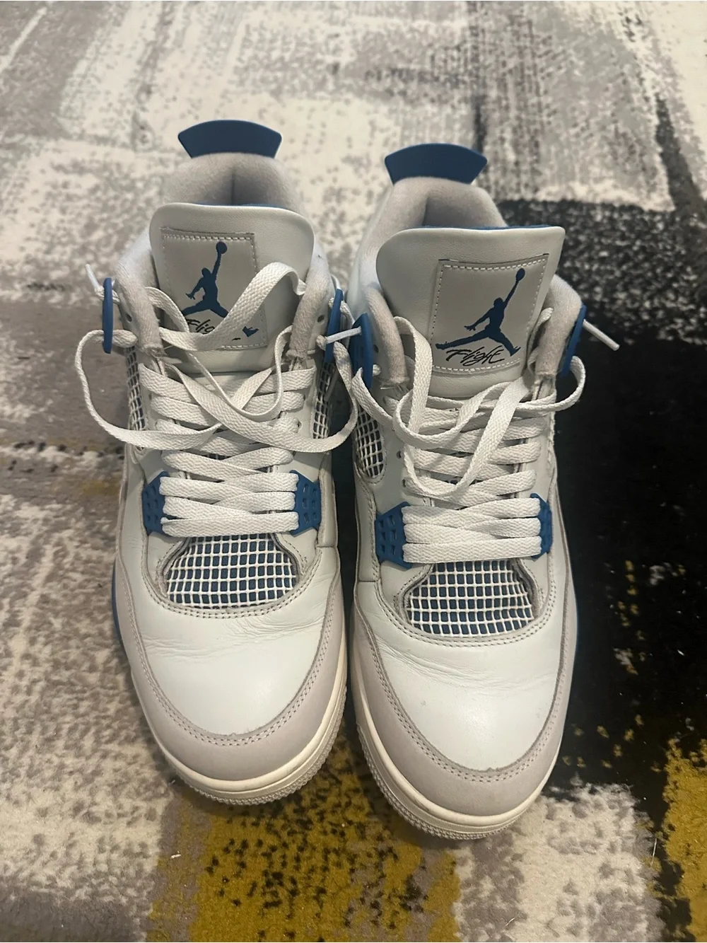 Retro Air Jordan 4 Military Blue